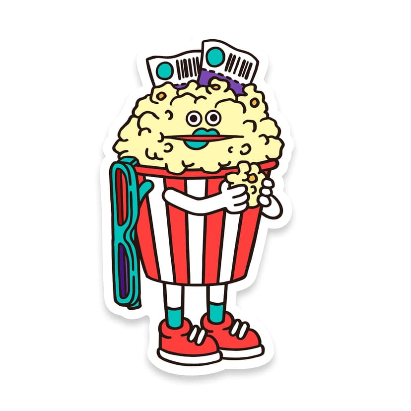 ステッカー「I'm delicious #1」（非耐水） – KAMENOCO SHOP