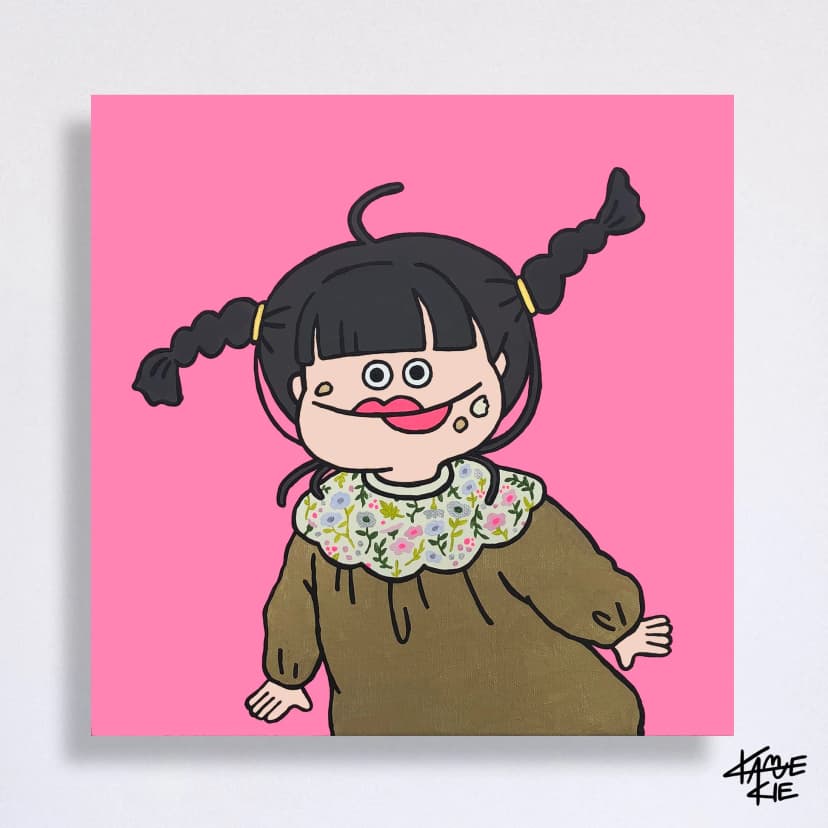 【30cm】似顔絵オーダー キャンバス画（現物納品） – KAMENOCO SHOP