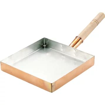 【楽天市場】銅製 玉子焼き器 関西型 16.5cm 厚焼きだし巻き 燕三条 日本製 田辺金具 手作り玉子焼フライパン：MOKOMOKO青山