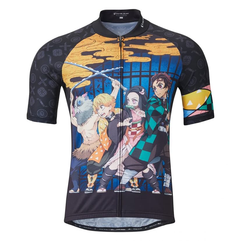 【楽天市場】☆鬼滅の刃 なりきりセットPEARL IZUMI（パールイズミ) サイクルウェア 男性用 半袖ジャージ パンツ アームカバー　レッグカバー 竈門炭治郎 我妻善逸 富岡義勇 ハロウィン コスプレ：バイク＆サイクル モリワキ