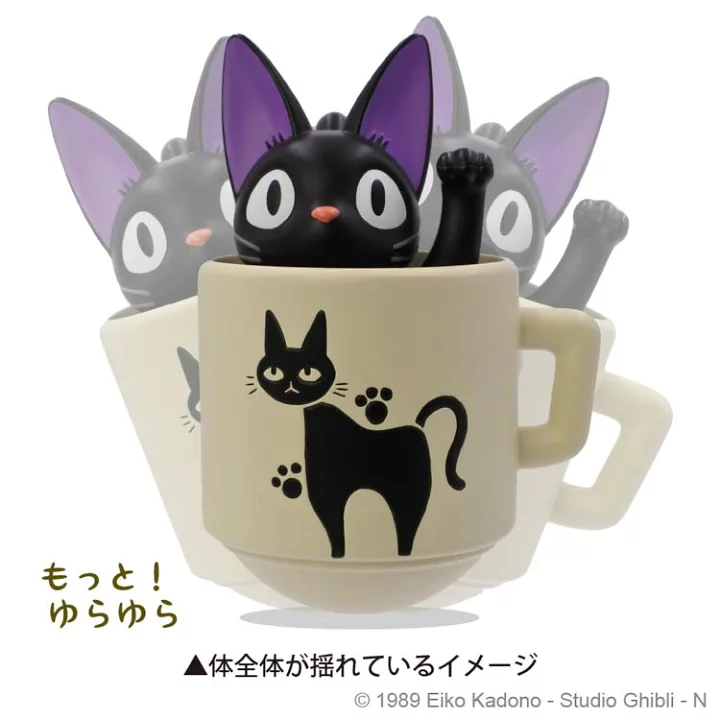 【楽天市場】もっと！ゆらゆら おきあがりこぼしコレクション マグカップとジジ(魔女の宅急便) ENS-YR-MC05 パズル Puzzle ギフト 誕生日 プレゼント 誕生日プレゼント：森のおもちゃ屋さん
