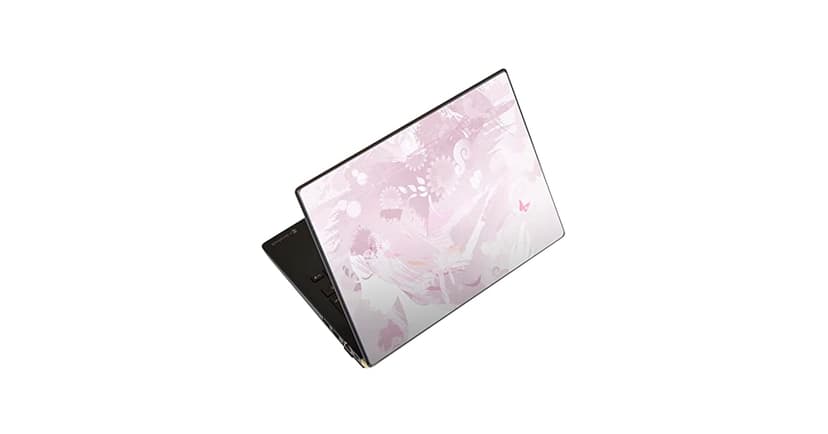 【楽天市場】ノートパソコン スキンシール 17インチまで対応 汎用ステッカー 2枚セット LAVIE用 FMV用 LIFEBOOK用 Dynabook用 Lenovo用 Thinkbook用 IdeaPad用 HP用 Pavillon用 ENVY用 Elite用 Dell用 Vostro用 Inspiron用 VAIO用 011957 イラスト　人物　モノトーン：スマコレ
