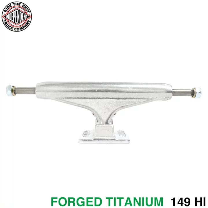 【楽天市場】INDEPENDENT TRUCK インディペンデント トラック STAGE 11 FORGED TITANIUM 149 HI（STANDARD） シルバー スケートボード スケボー：スケートボードのCALIFORNIASTREET