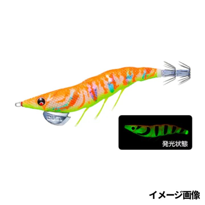 【楽天市場】【衝撃！4点購入で最大1万ポイント！】デュエル エギ EZ-Q イージーQ ダートマスター 3.5号 27.LMOG 夜光マーブルオレンジ：釣具のポイント 楽天市場店