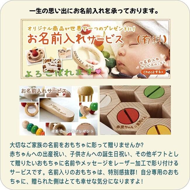 【楽天市場】【SALEクーポンあり】【送料無料】●六角ひねり積み木 日本グッド・トイ受賞おもちゃ 木のおもちゃ 知育玩具 ブロック 型はめ 日本製 男の子女の子 6ヶ月 1歳 プレゼント おしゃれ ランキング 2歳 3歳 4歳 誕生日ギフト 誕生祝い 出産祝いに♪ 老人 木製 デザイン雑貨：木のおもちゃ製作所・銀河工房